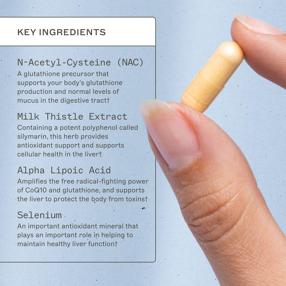Milk thistle ingredient for liver support