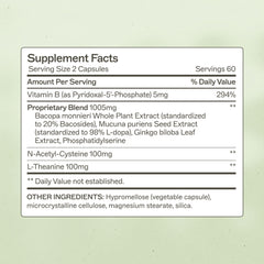 Close-up of NeuroLive capsules