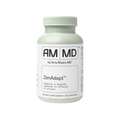 Amy Myers ZenAdapt bottle with 120 capsules