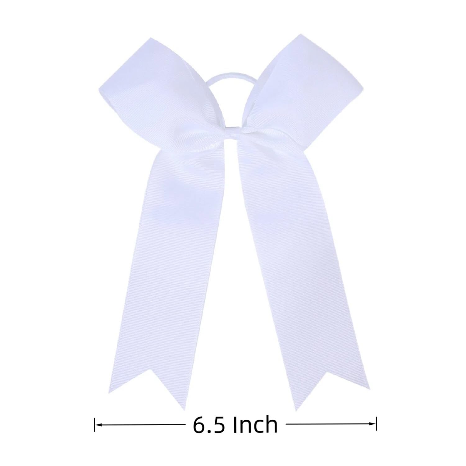 Perfect for cheer squads, softball teams, and sports events in white.