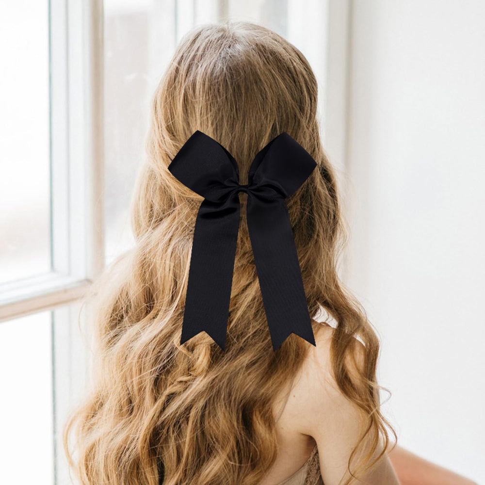 Amybasic Cheer Bows with matching elastic ties for a polished, coordinated team look