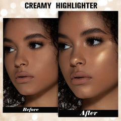 AMY'S DIARY Golden Bronze Shimmer eye highlight for brightened eyes
