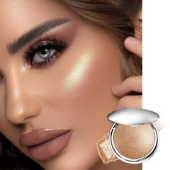 AMY'S DIARY Golden Bronze Shimmer Palette close-up showing rich glow and blendable texture
