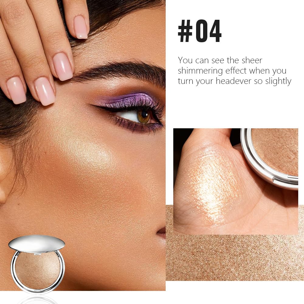 AMY'S DIARY Golden Bronze Shimmer swatches on cheek reveal warm luminosity