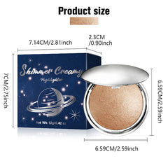 AMY'S DIARY Golden Bronze Shimmer on skin in motion