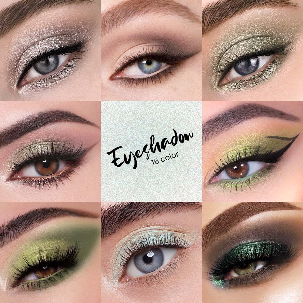 AMY'S DIARY nude light brown green shades enable seamless, buildable color for any occasion.