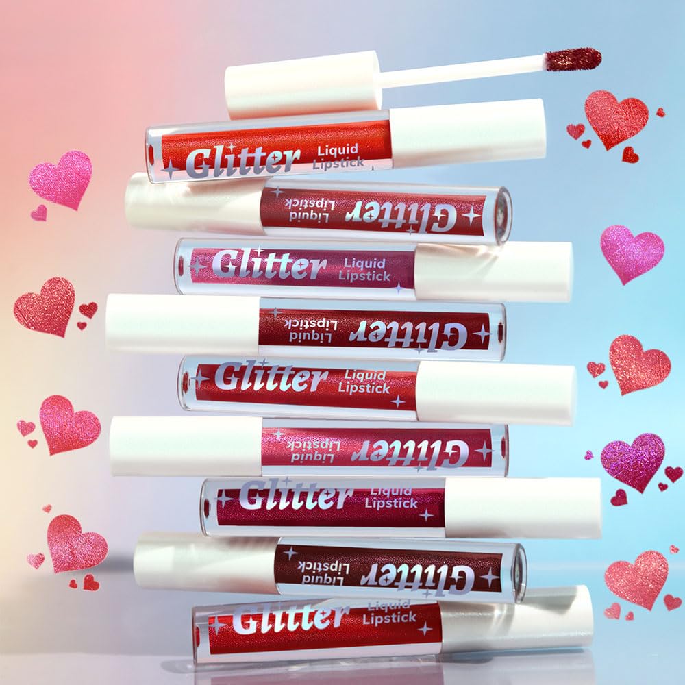 AMY'S DIARY wear test on lips demonstrates waterproof, transfer-resistant finish.