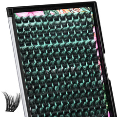 AMZGIRL LASH Wet Look clusters are lightweight for comfortable wear and natural movement.