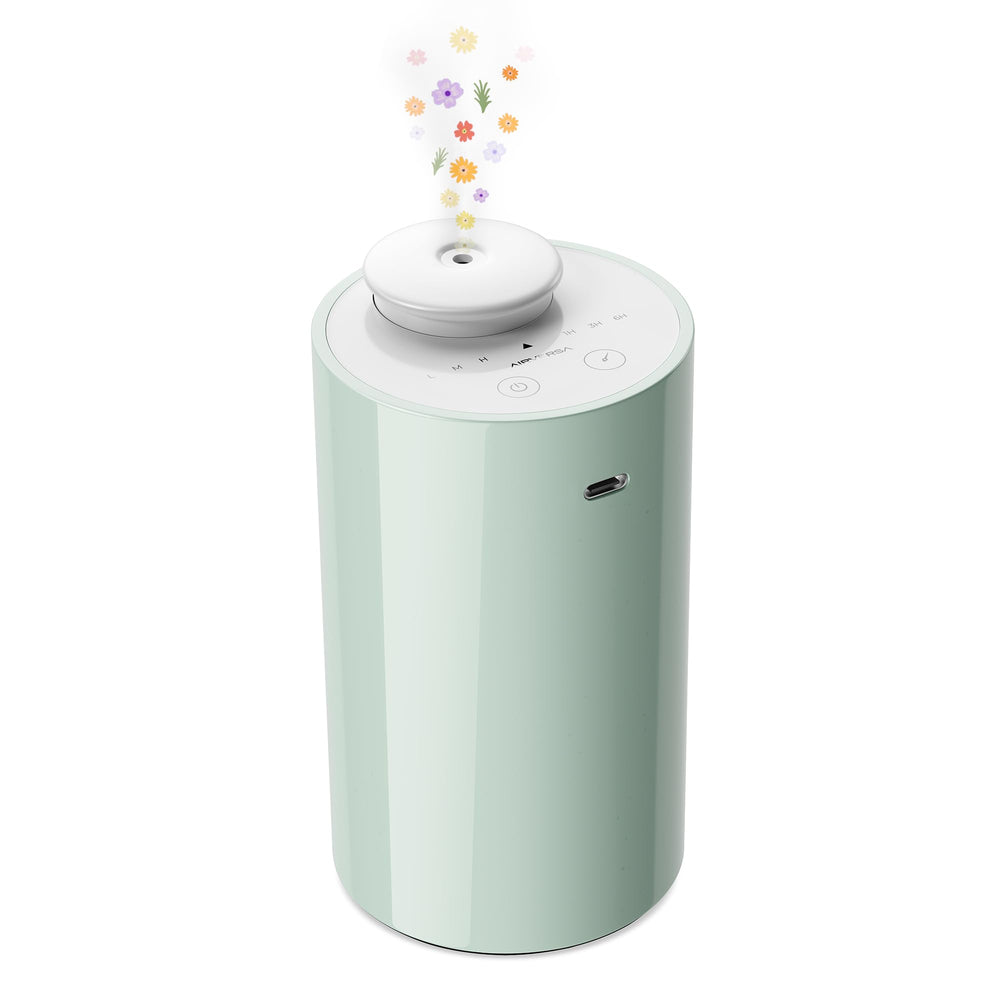 Front view of AN6 Green Lily waterless diffuser