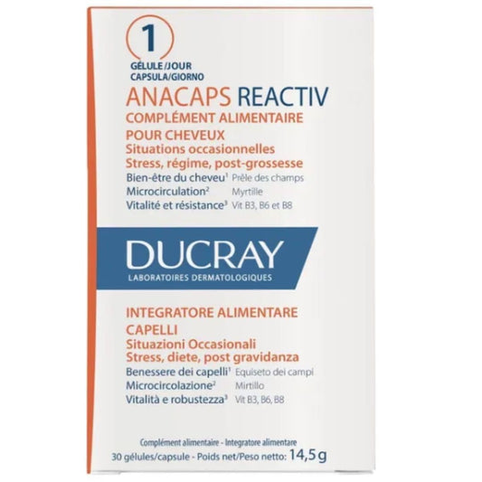 ANACAPS REACTIV dietary supplement bottle