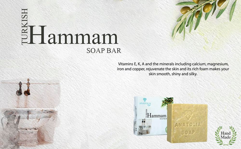 Anatolia Soap everyday cleansing solution with authentic handmade craftsmanship.