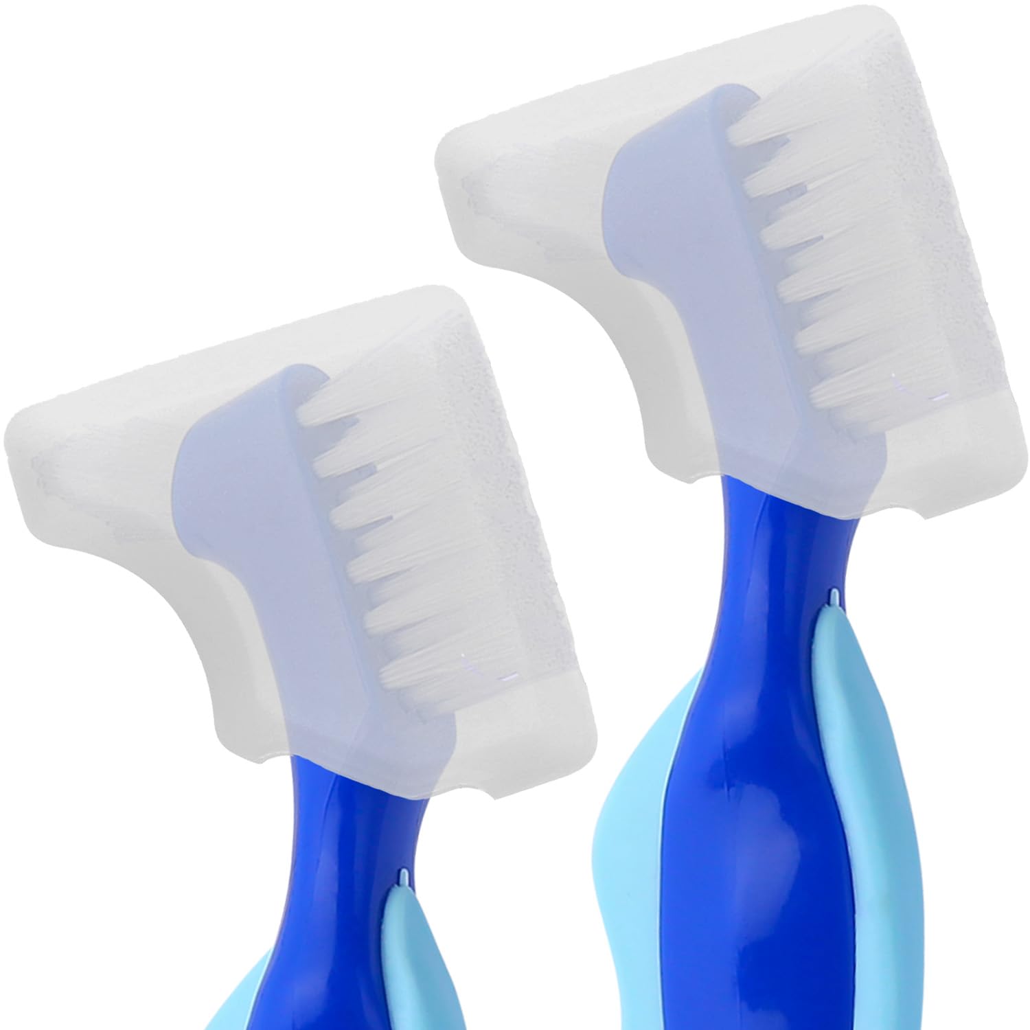 Anbbas silicone denture brush cover on white background