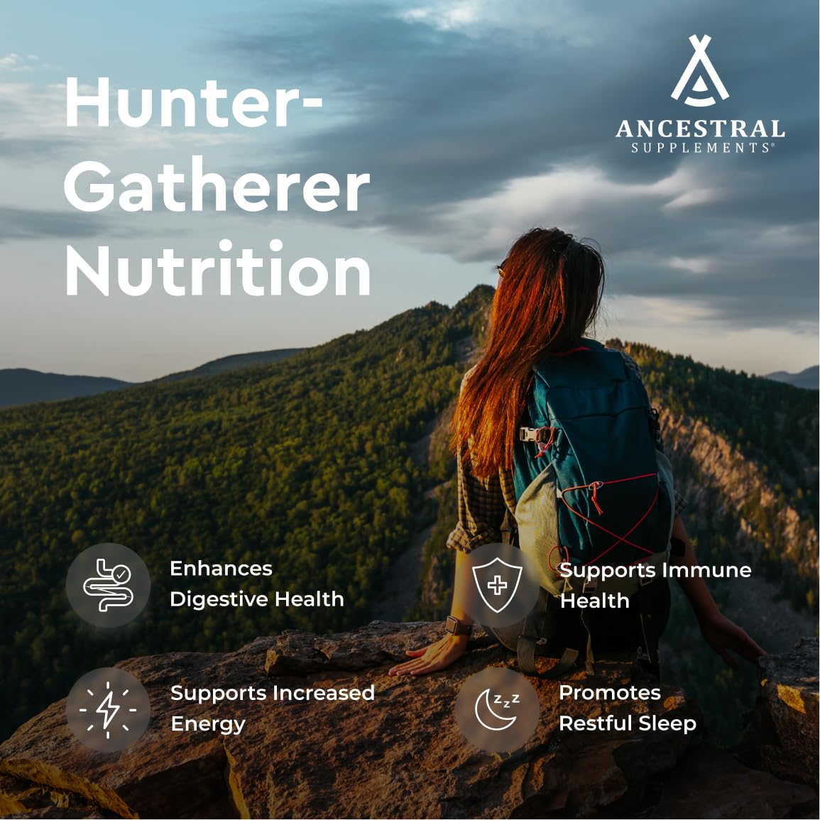 Ancestral Supplements grass-fed organs blend capsules support vitality with organ-derived nutrients.