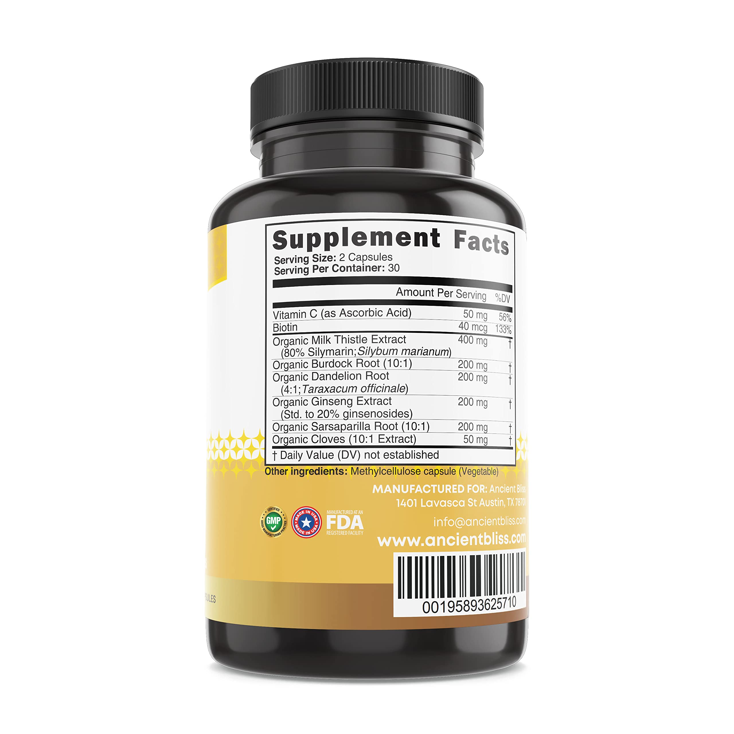 GMP-certified facility label