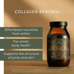 Ancient and Brave collagen scoop ready for 5 g daily servings.