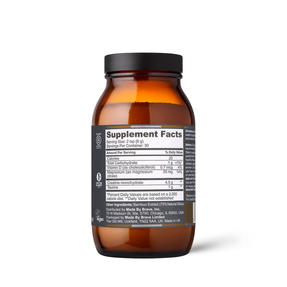Vegan-friendly formula with clean, premium ingredients.