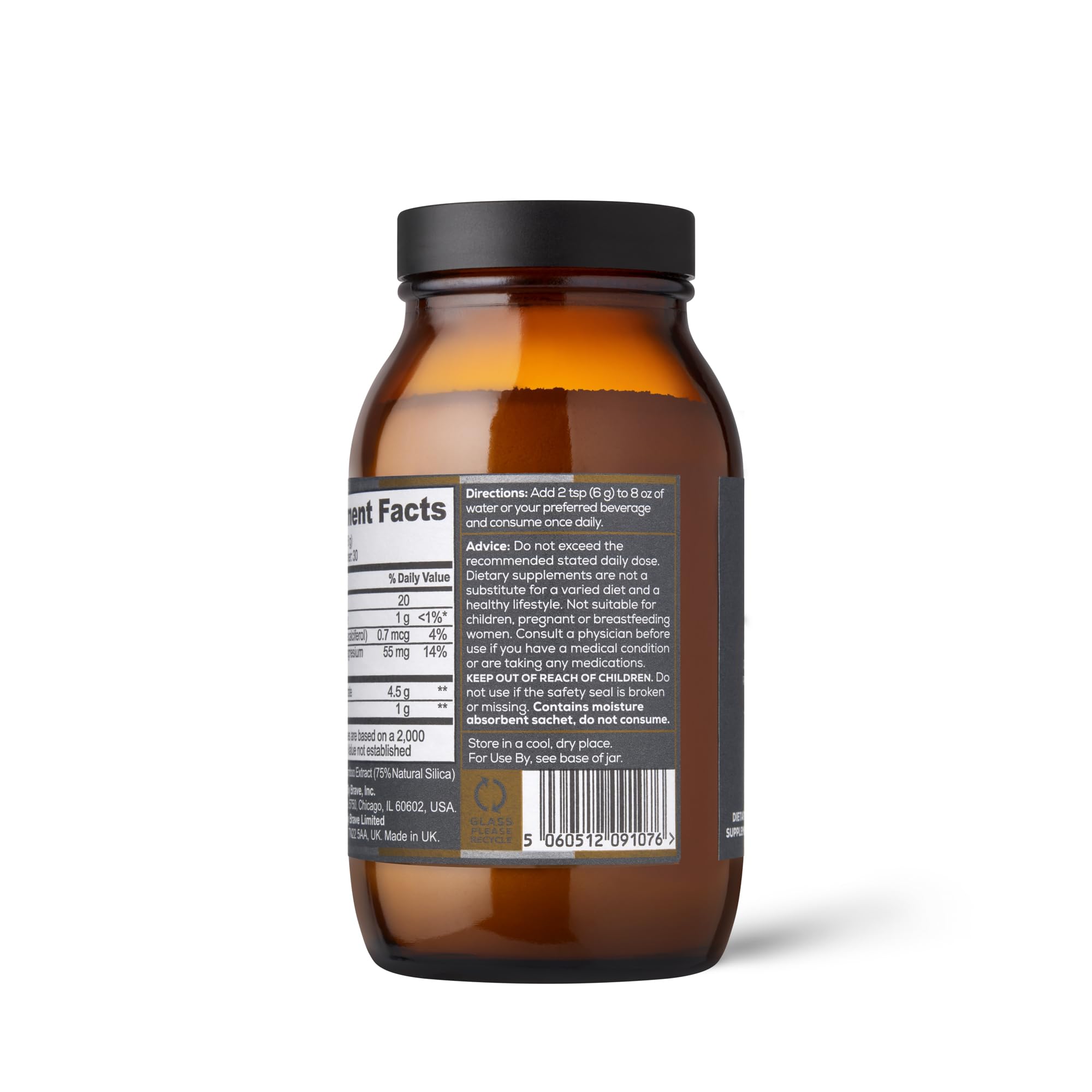 Net weight 6.34 oz (30 servings) of True Creatine+ powder.