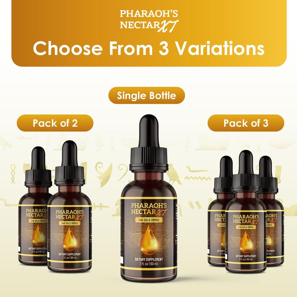 Egyptian royalty-inspired Nutraville packaging