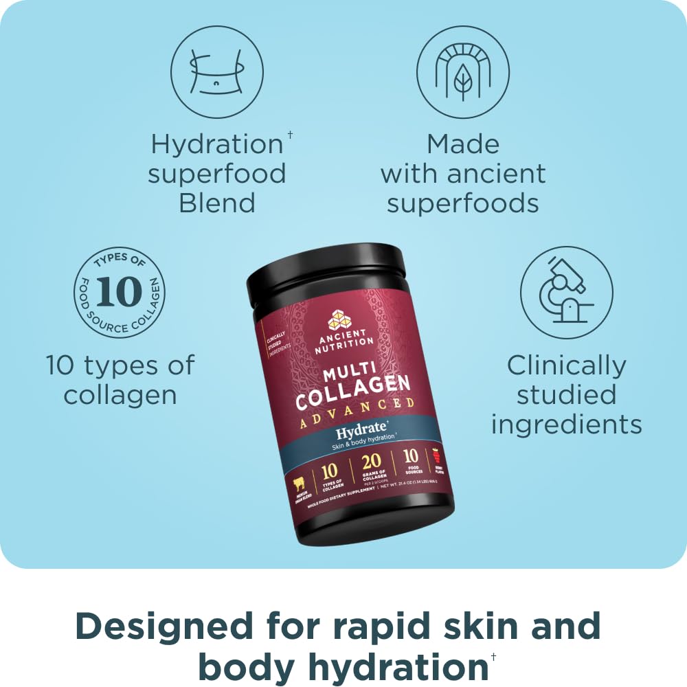 Ten types of collagen from ten food-based sources