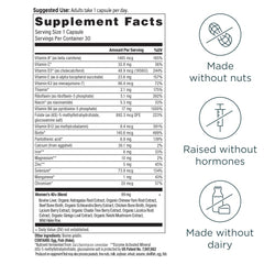 Traditional Chinese Medicine blend shown in multivitamin