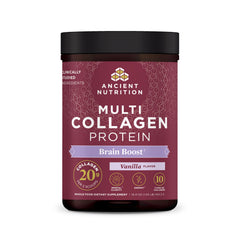Ancient Nutrition Multi Collagen Protein Brain Boost front view