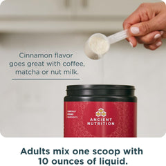 Probiotic SBO illustration with cinnamon spice