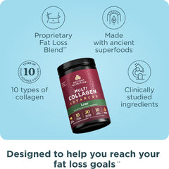 Ancient Nutrition collagen peptides scoop for easy daily dosing.