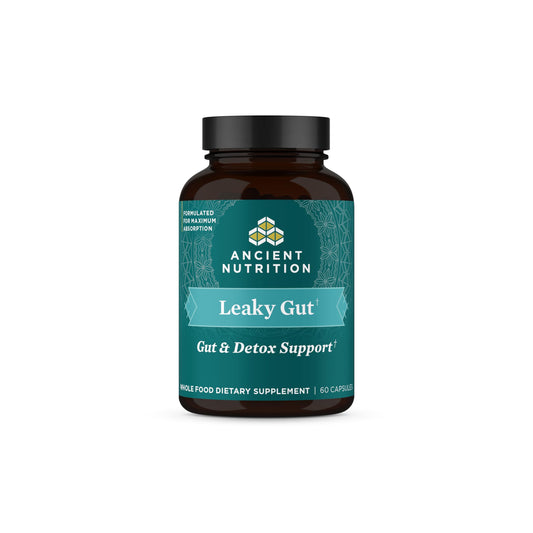 Ancient Nutrition Leaky Gut Capsules bottle front view