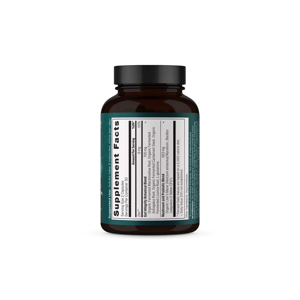 Packaging box and bottle of Ancient Nutrition Leaky Gut Capsules