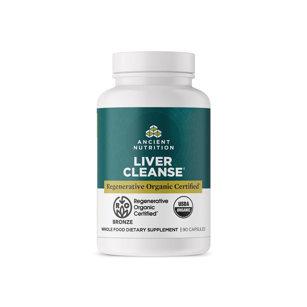 Ancient Nutrition Liver Cleanse bottle with Milk Thistle