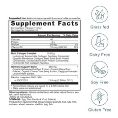 Ancient Nutrition collagen peptides from multiple real-food sources.