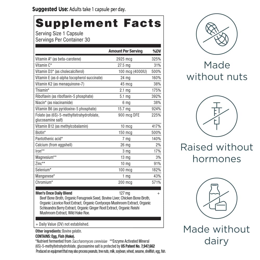 Close-up of Vitamin A, Vitamin B, and Vitamin K2 ingredients