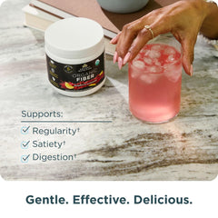 Highlight of ingredients: acacia fiber and konjac root