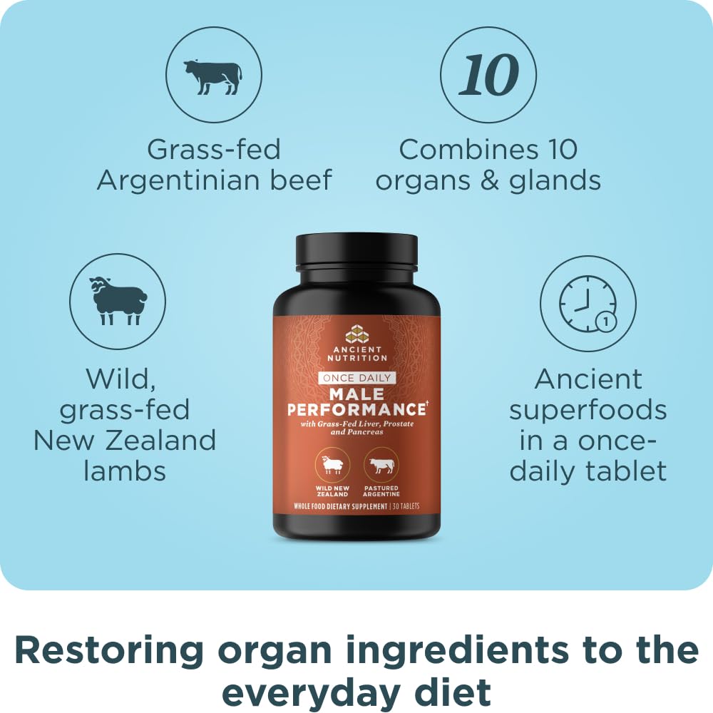 Grass-fed bovine organs and wild lamb organs ingredients