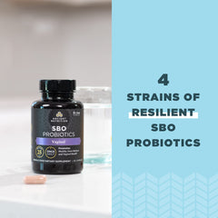 Vaginal health and digestive balance concept