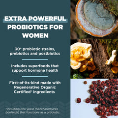 Capsules being poured to show convenient daily dosage.