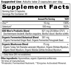 Close-up of product label showing 25 Billion CFU