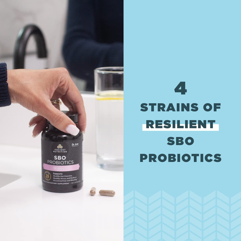 Ancient Nutrition SBO Probiotics organic fermented botanical blend