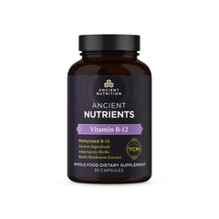 Bottle of Ancient Nutrition Vitamin B12 Supplement