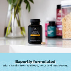Bone broth and mushroom ingredients used in the supplement
