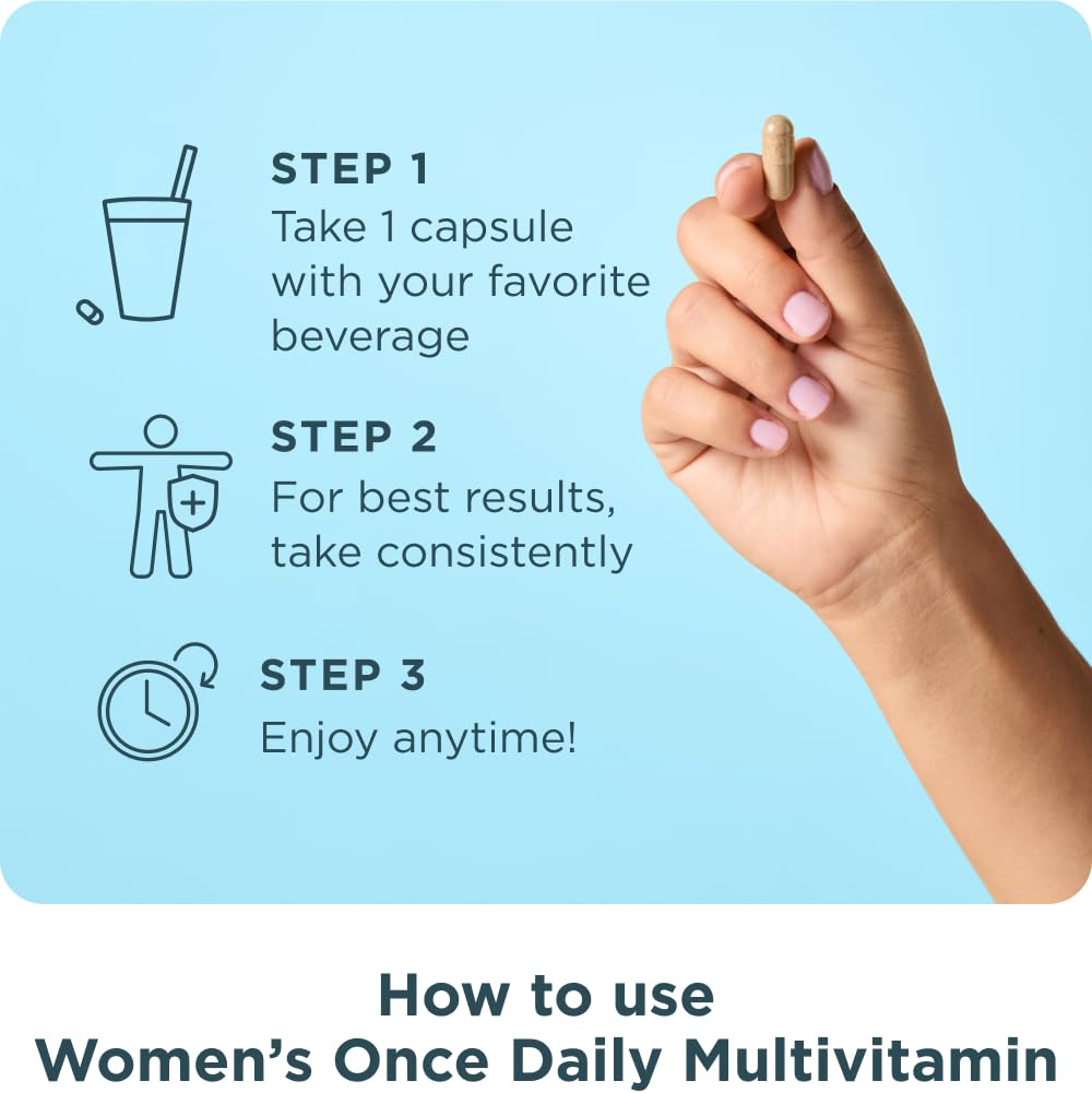 Serving instruction: one capsule daily with water