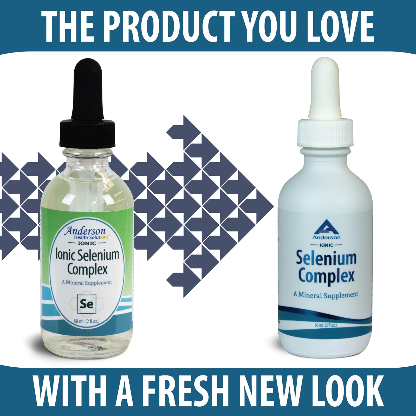 Liquid selenium drops bottle with calibrated dropper