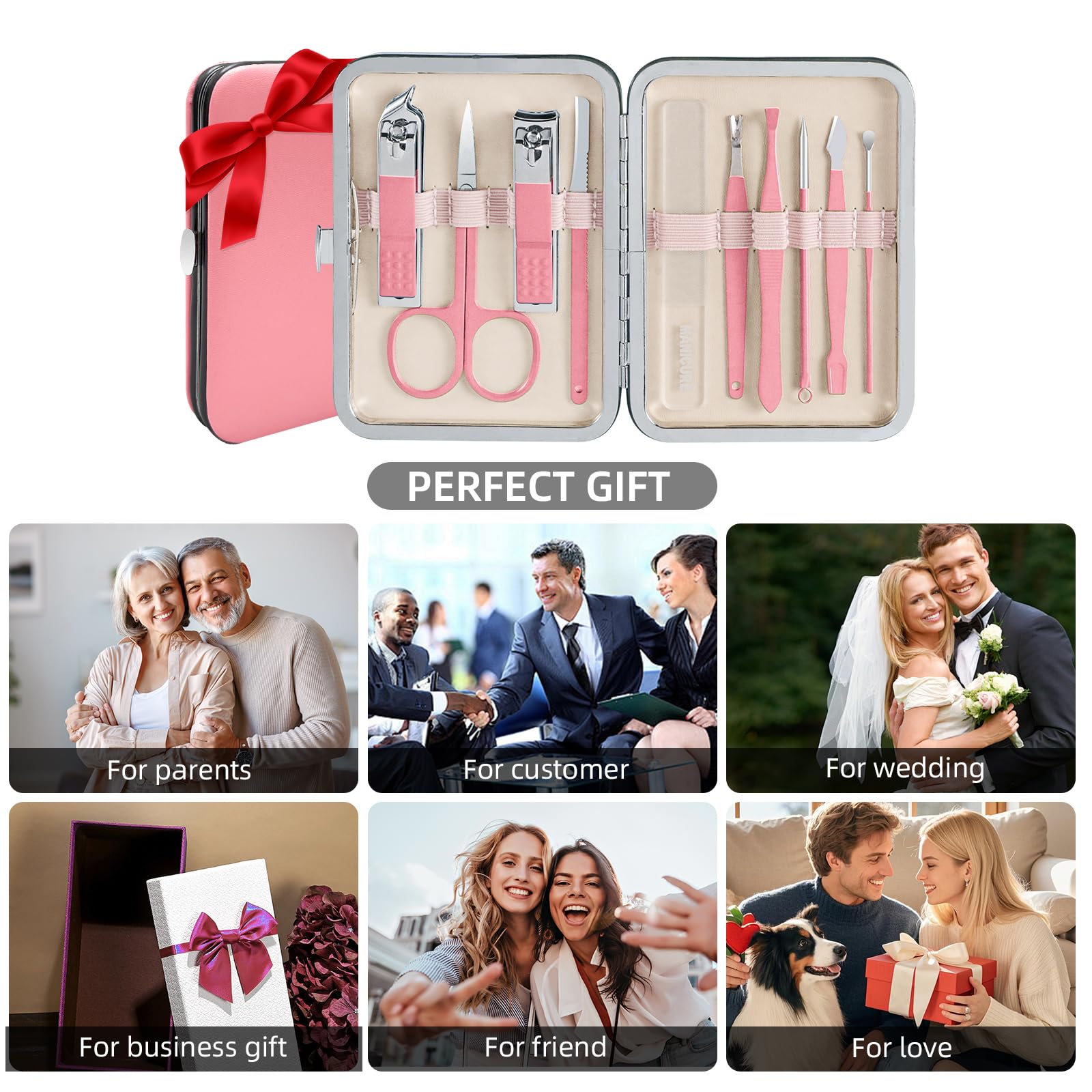 Andrea travel-ready grooming set for everyday nail maintenance.