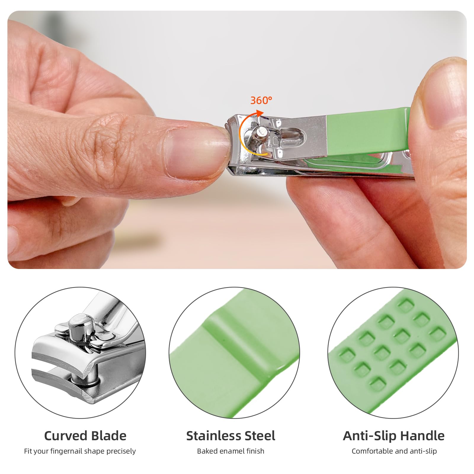 Andrea nano-glass nail file with nano-etching for lustrous nails.