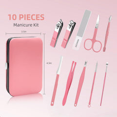 Andrea stainless steel manicure tools set for precise daily grooming.
