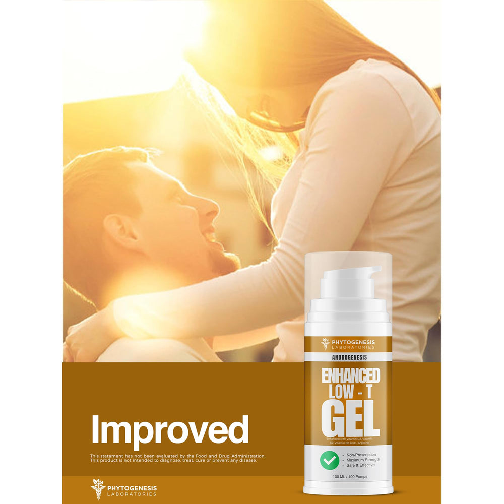 Front view of Androgenesis Enhanced Formula box