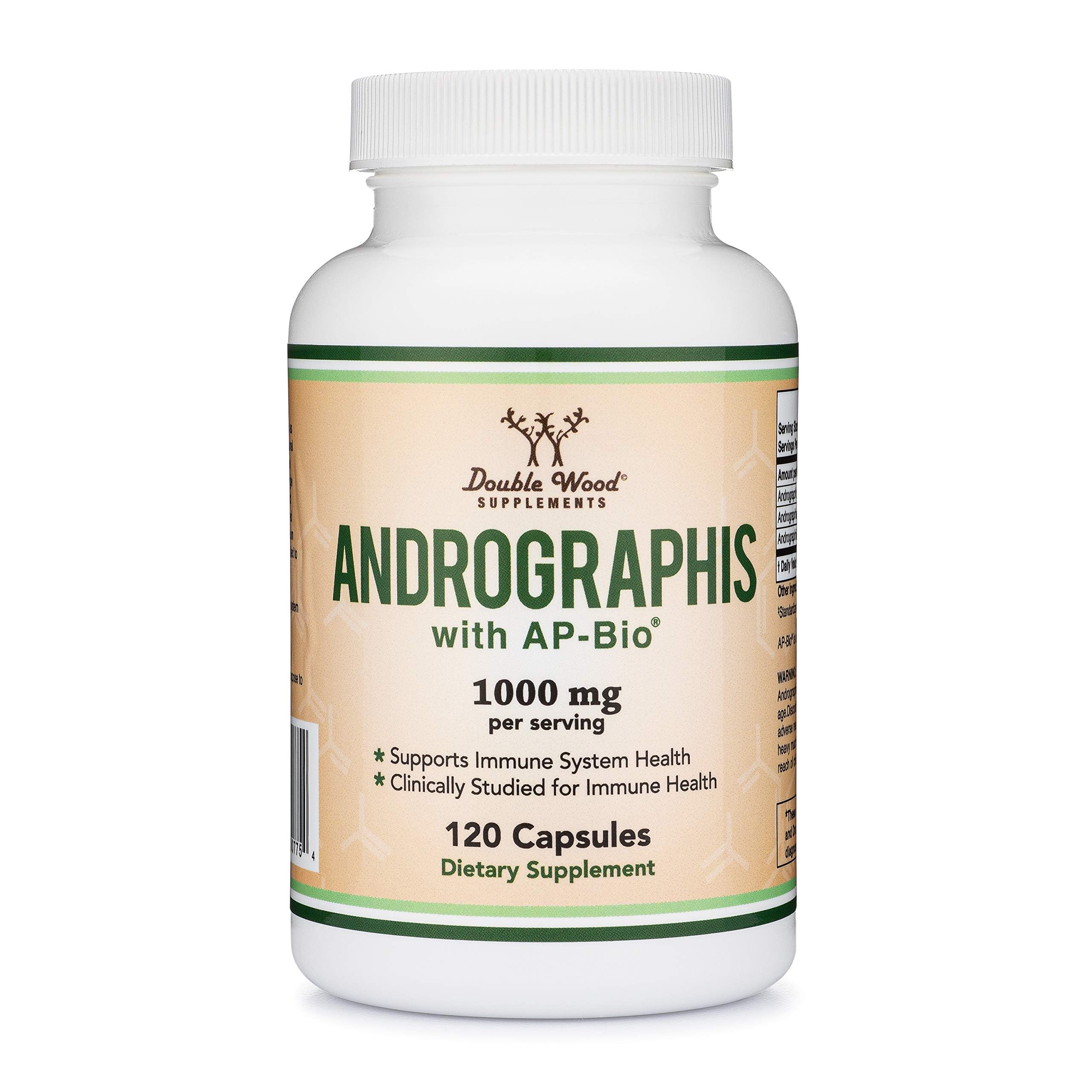 Branding for Double Wood Andrographis immune-support supplement