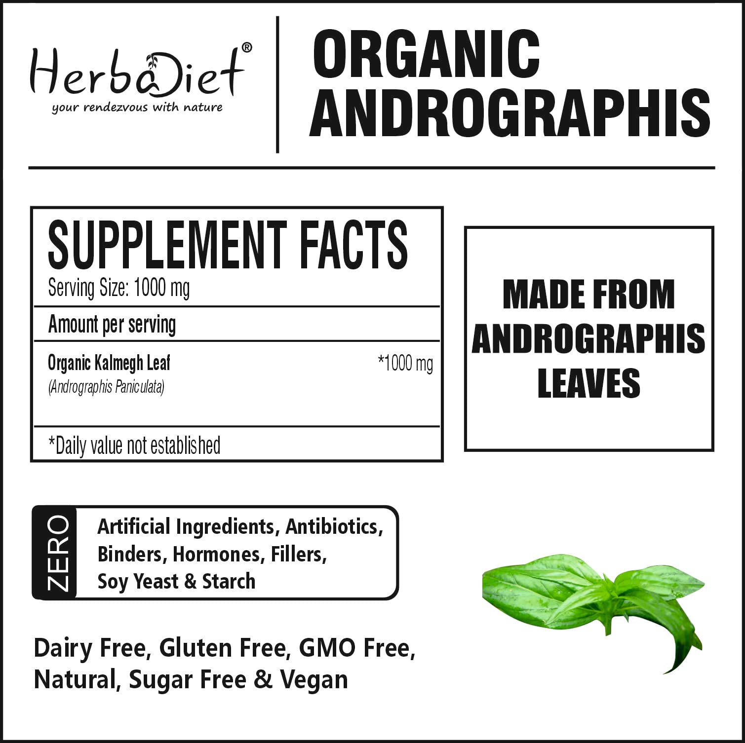 Serving suggestions for Andrographis Paniculata powder