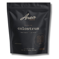 Front view of Anea Colostrum Unflavored bottle