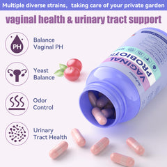 Close-up of Lactobacillus probiotic capsules